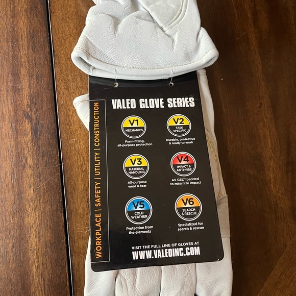 Leather gloves, Kevlar reinforced - Picture 5 of 6